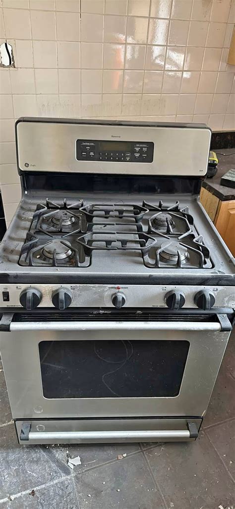 ge profile gas stove lx44
